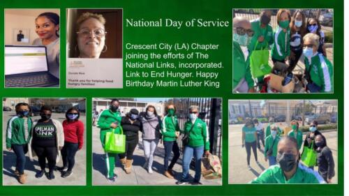 National Day of Service: Link to End Hunger