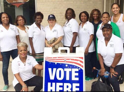 When We All Vote: Registering and encouraging the community to vote